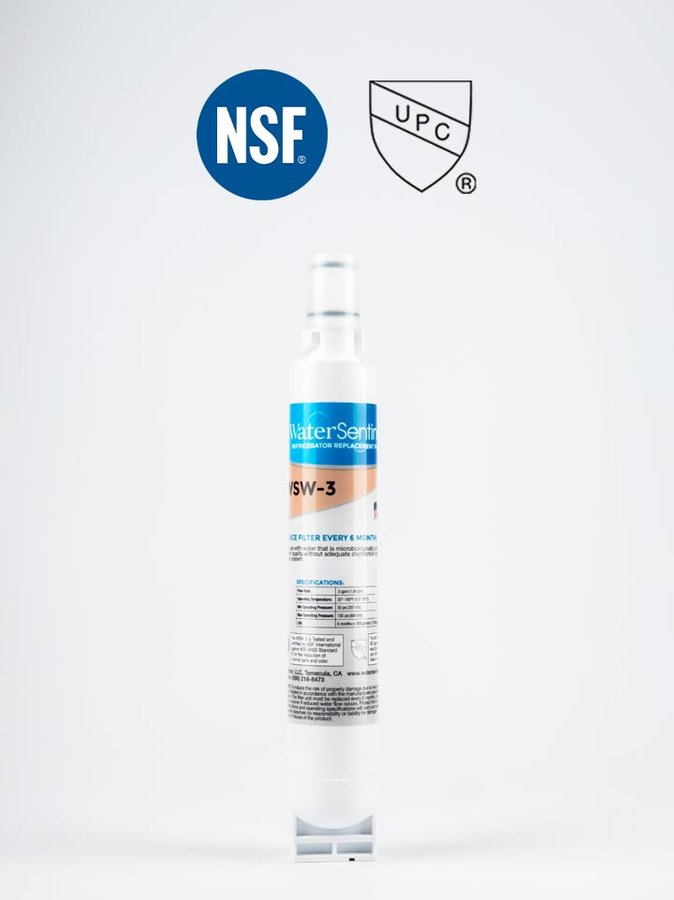 WaterSentinel WSW-3 refrigerator water filter